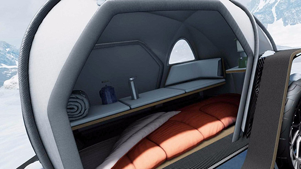 宝马设计师为North Face设计了一款露营车